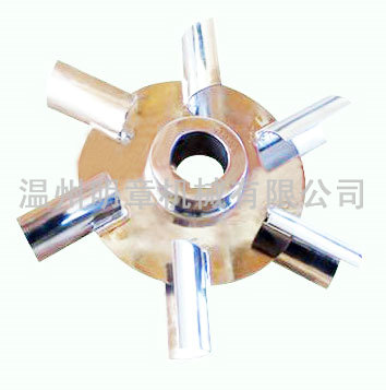 Disc turbine agitator